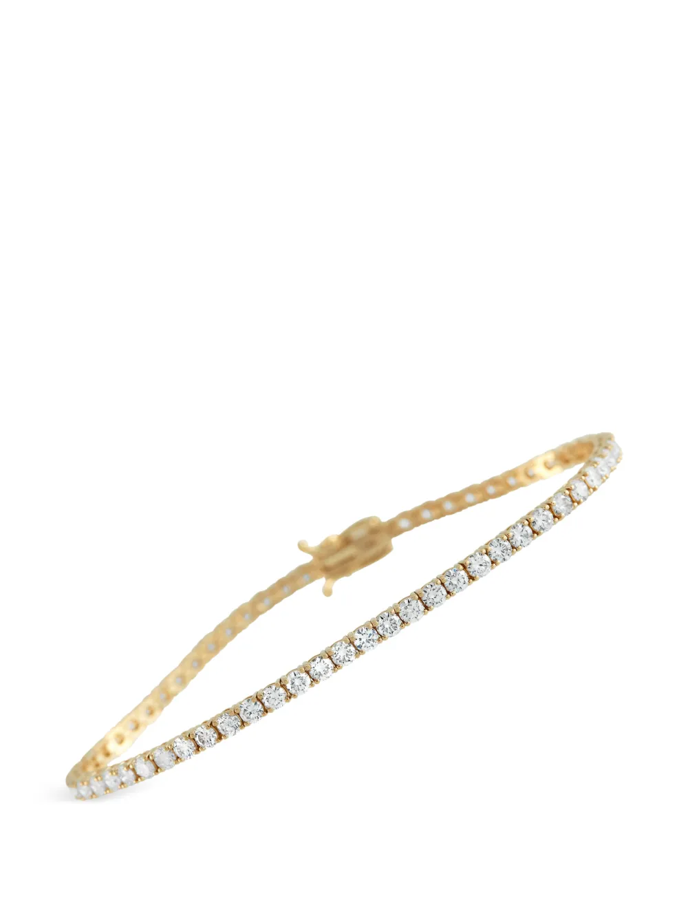 LB Exclusive 14K Yellow Gold lab-grown diamond Tennis bracelet - Oro