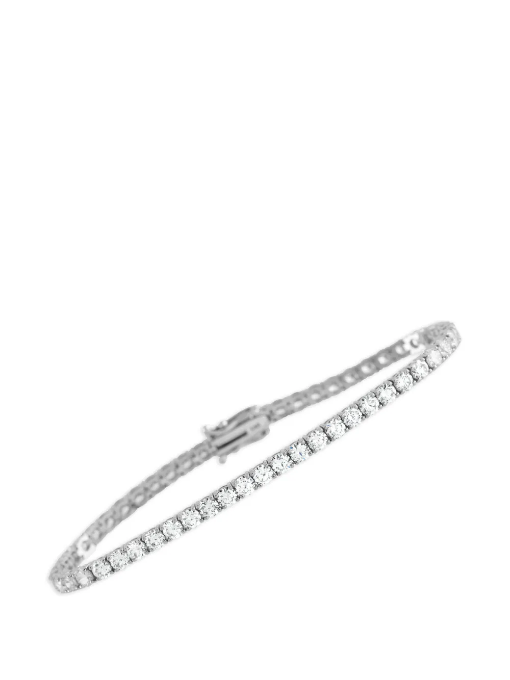 LB Exclusive LB Exclusive 14K White Gold 6.50ct Lab-Grown Diamond Tennis Bracelet LG03-123125 - Argento