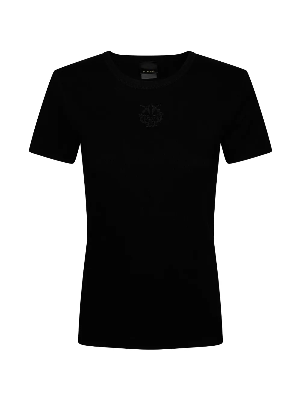PINKO crew-neck T-shirt - Schwarz