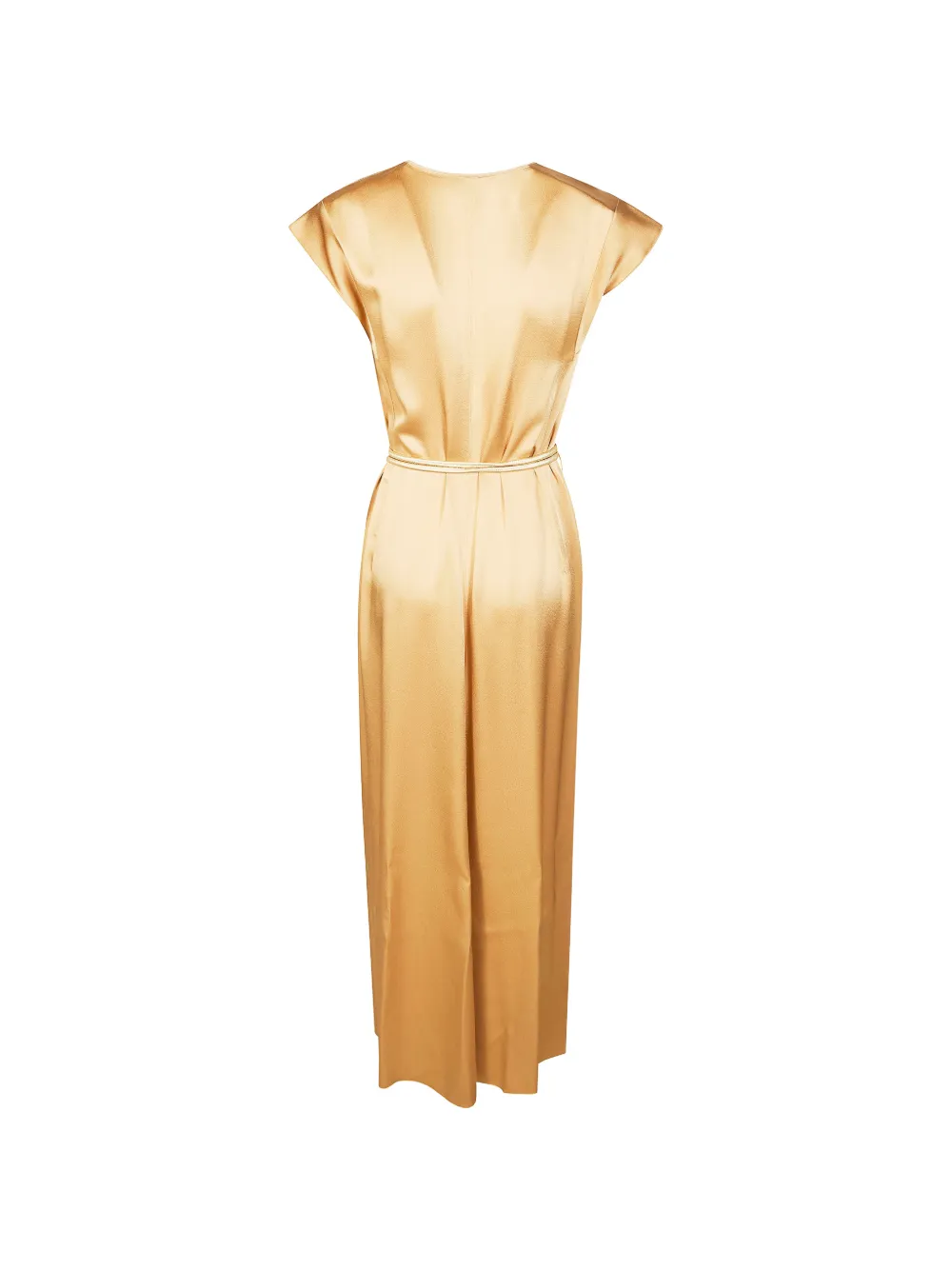  Forte Forte Tassel-belt Midi Dress - Neutrals 