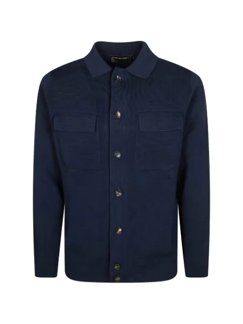 Filippo De Laurentiis chest-pockets buttoned knitted jacket