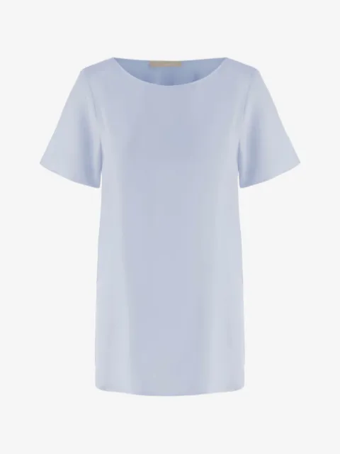 Allude short-sleeves round-neck T-shirt