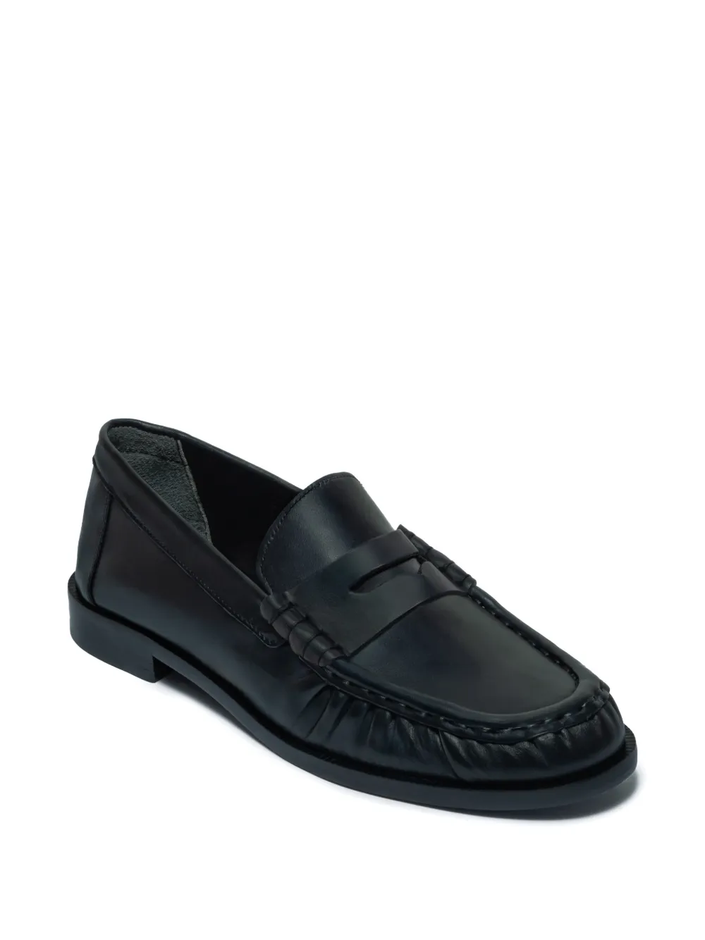  Bernardo Tilda Leather Loafers - Black 