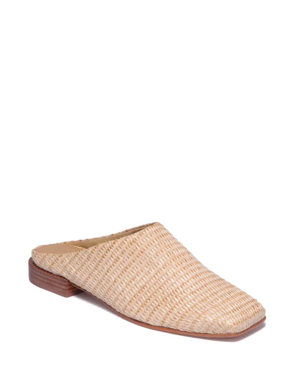 Bernardo Porto geweven muiltjes Beige