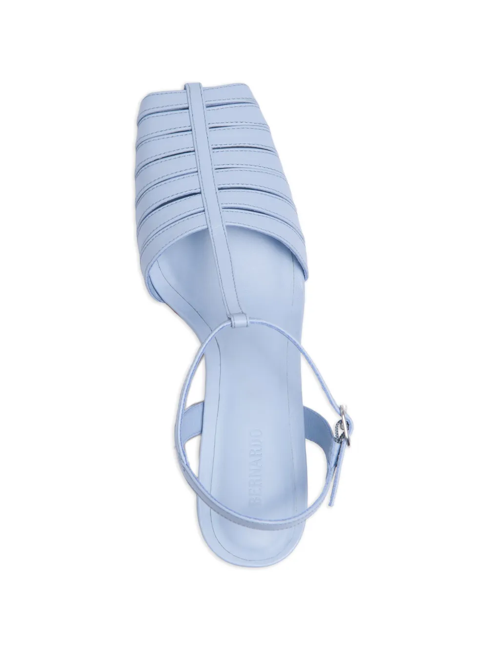  Bernardo Peoria T-strap Pumps - Blue 