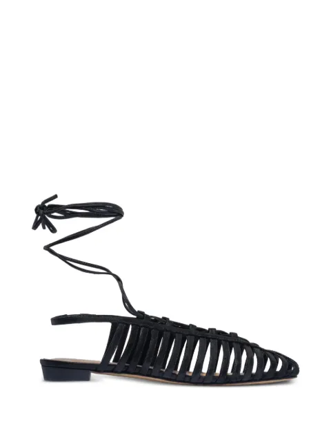 Bernardo Geneva strappy tie sandals