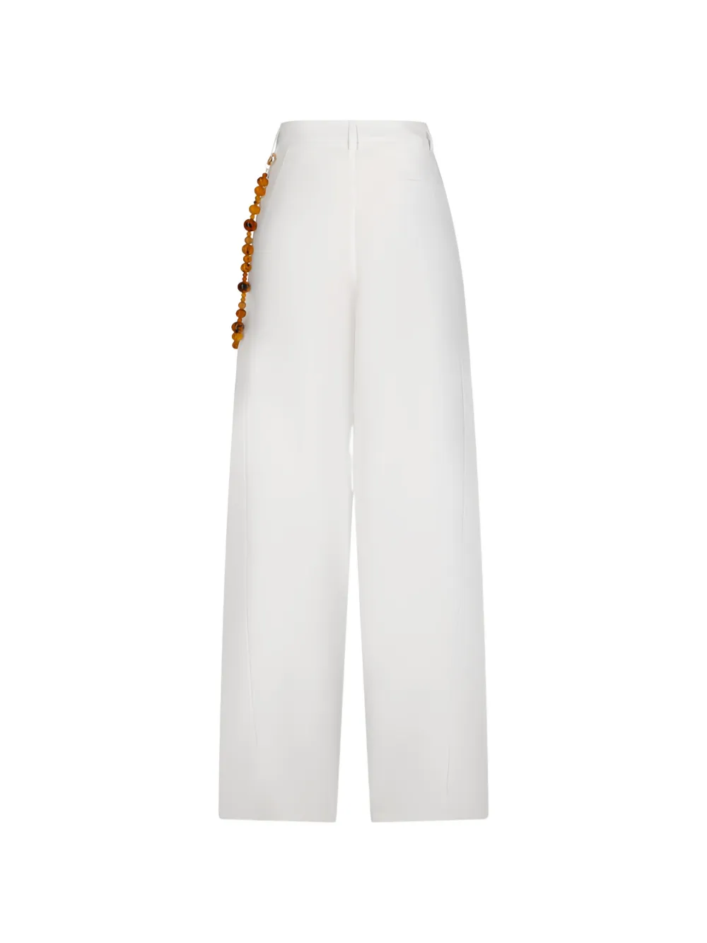 DARKPARK Phebe broek met wijde pijpen Wit