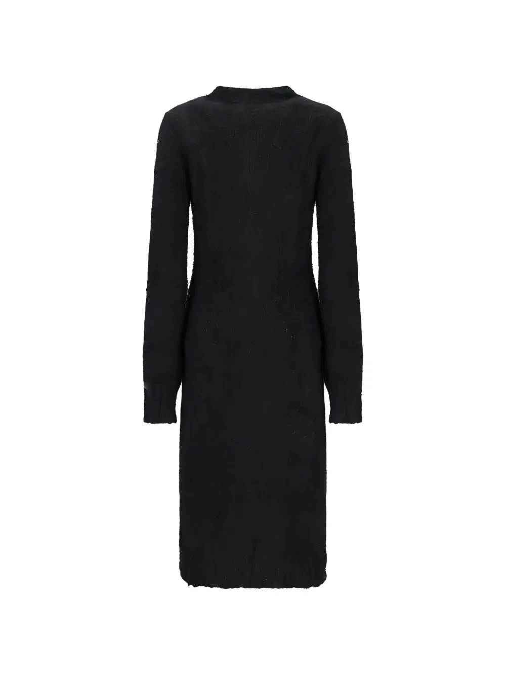  Blumarine Single-breasted Knitted Coat - Black 