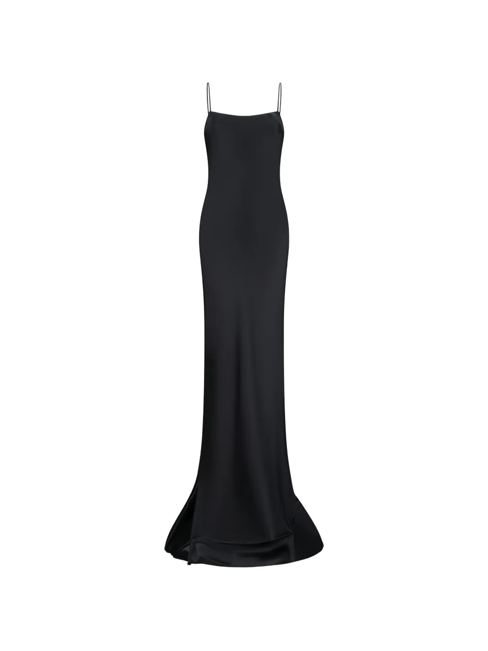 THE ANDAMANE Ninfea slip dress – Black