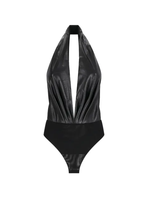 THE ANDAMANE Zendaya halterneck swimsuit
