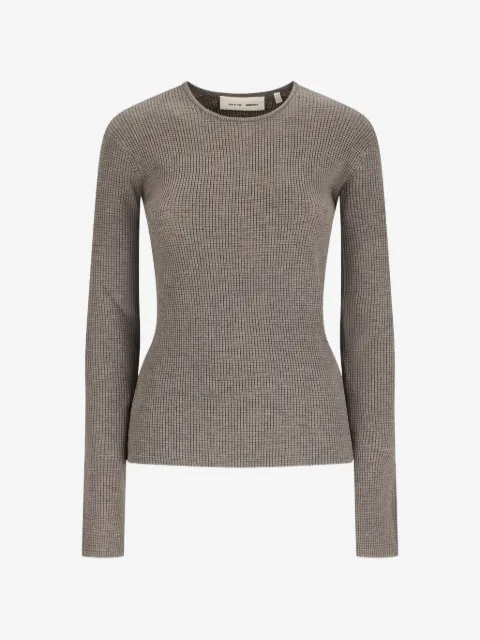 FEAR OF GOD ESSENTIALS waffle-knit long-sleeve sweater