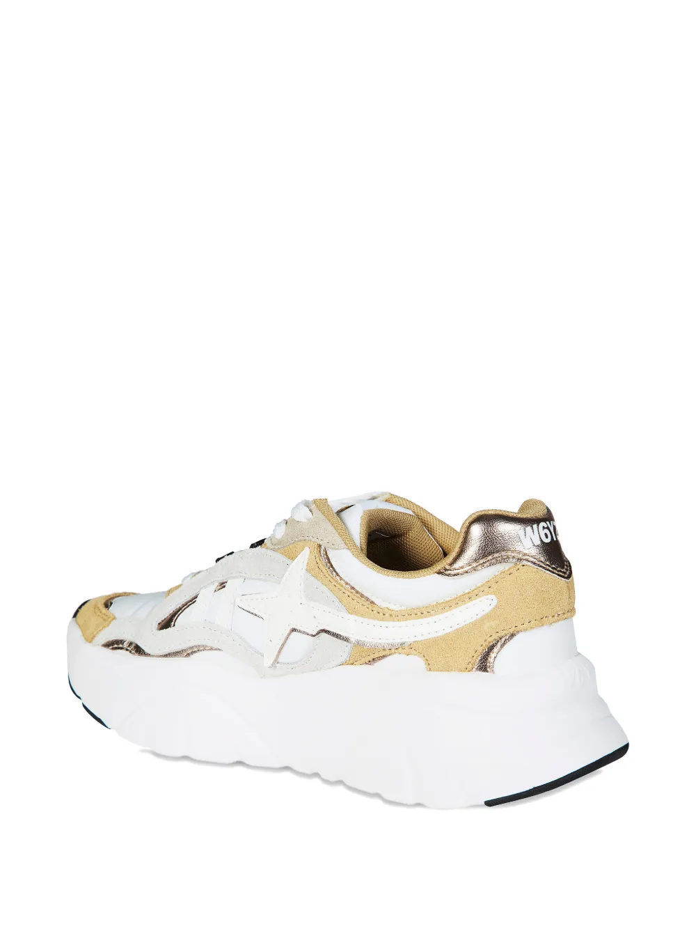 W6YZ Ida sneakers met ster applicatie Wit