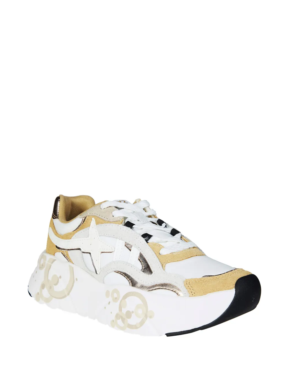 W6YZ Ida sneakers met ster applicatie Wit