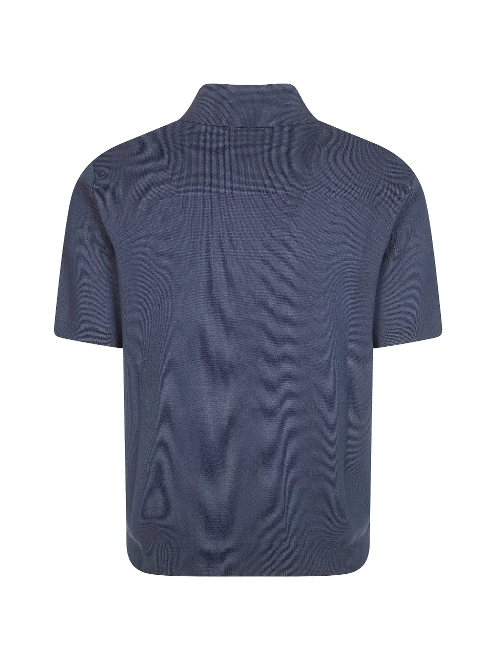 Zip-Up Polo Shirt