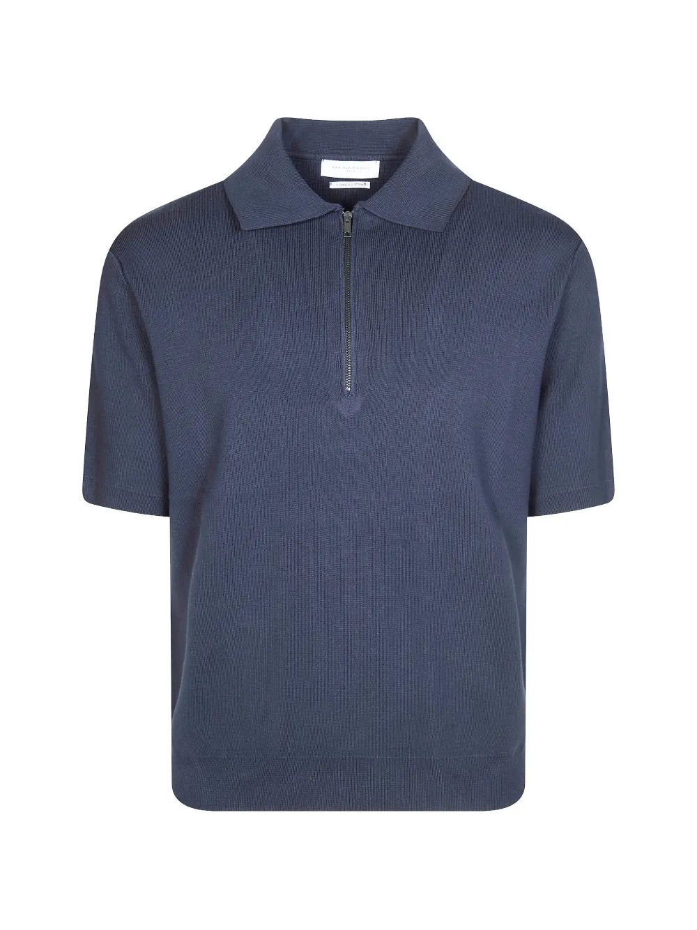 Daniele Fiesoli zip-up polo shirt - Blu