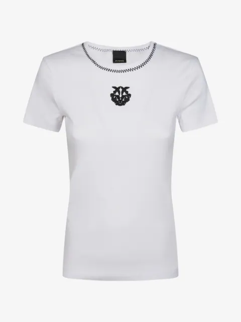 PINKO t-shirt med logotyp