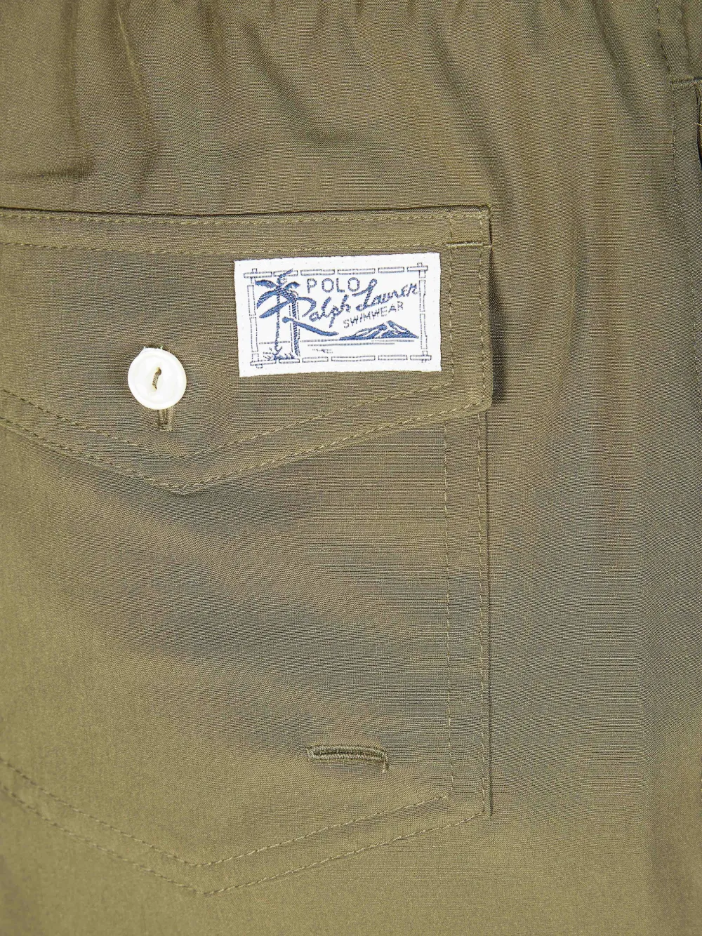 Polo Ralph Lauren Zwembroek met trekkoord en zak Groen