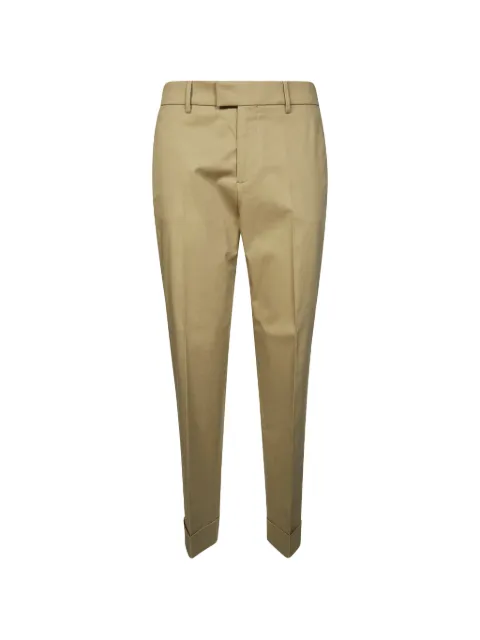 Berwich pressed-crease trousers