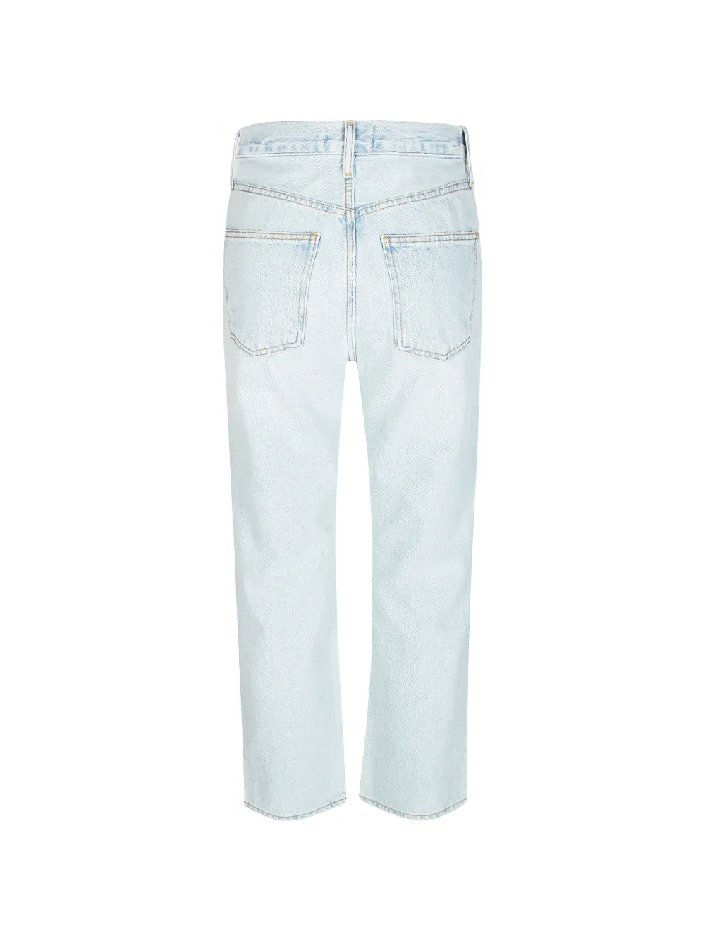 AGOLDE 90's crop straight jeans Blauw