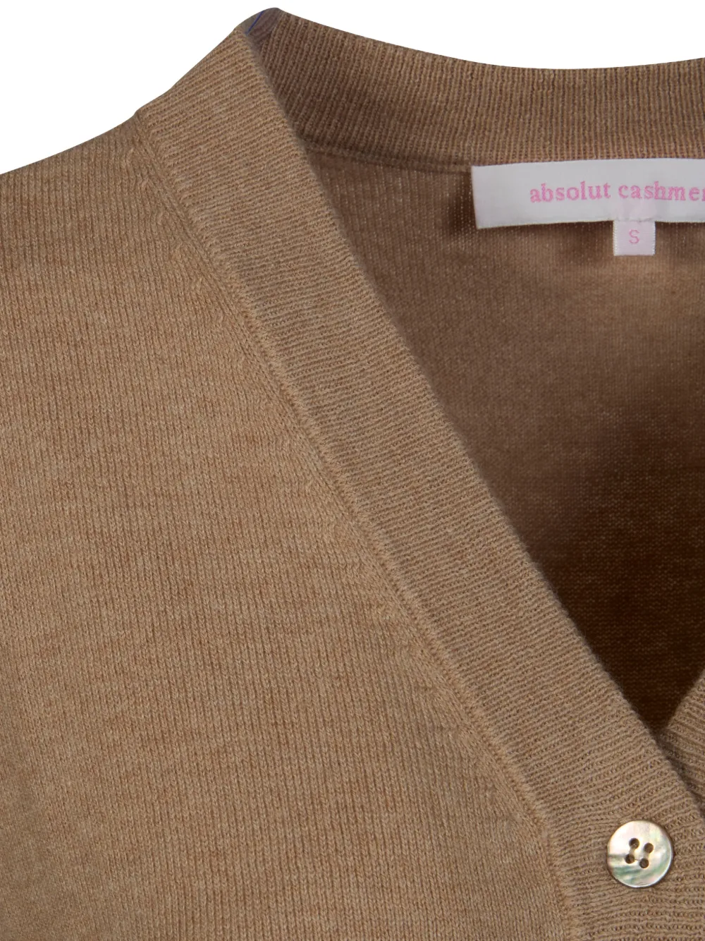  Absolut Cashmere V-neck Button Cardigan - Brown 