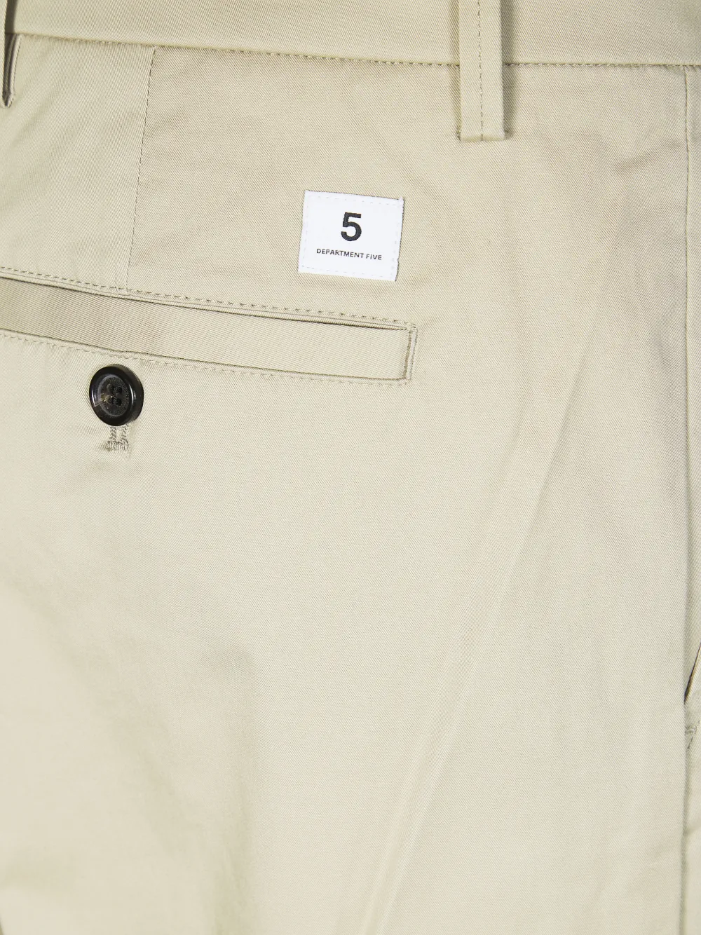 Department 5 Plooibroek met wijde pijpen Beige
