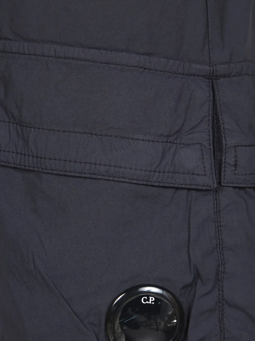 C.P. Company 50 Fili ruimvallende stretch cargo shorts Blauw