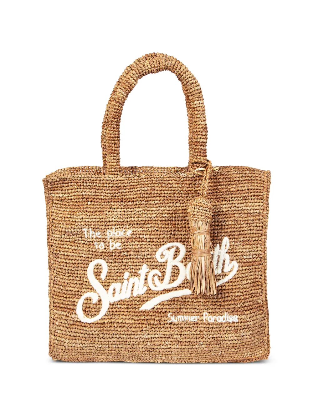 MC2 Saint Barth Colette raffia tote bag · OS