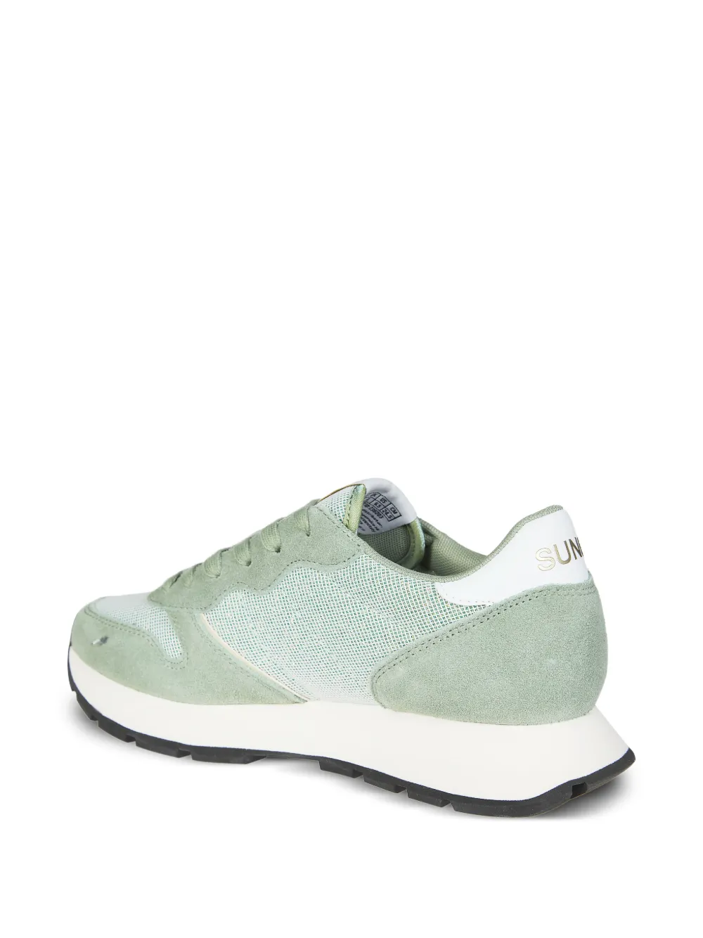 Sun68 Ally sneakers met glitter Groen