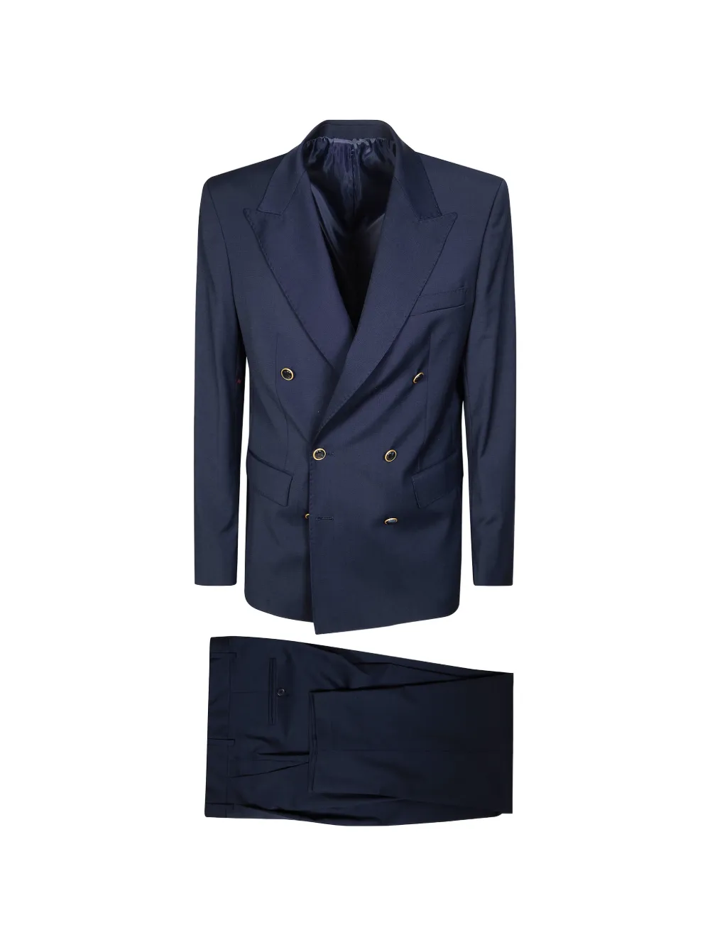 MARSEM six-buttondouble-breasted suit - Blu