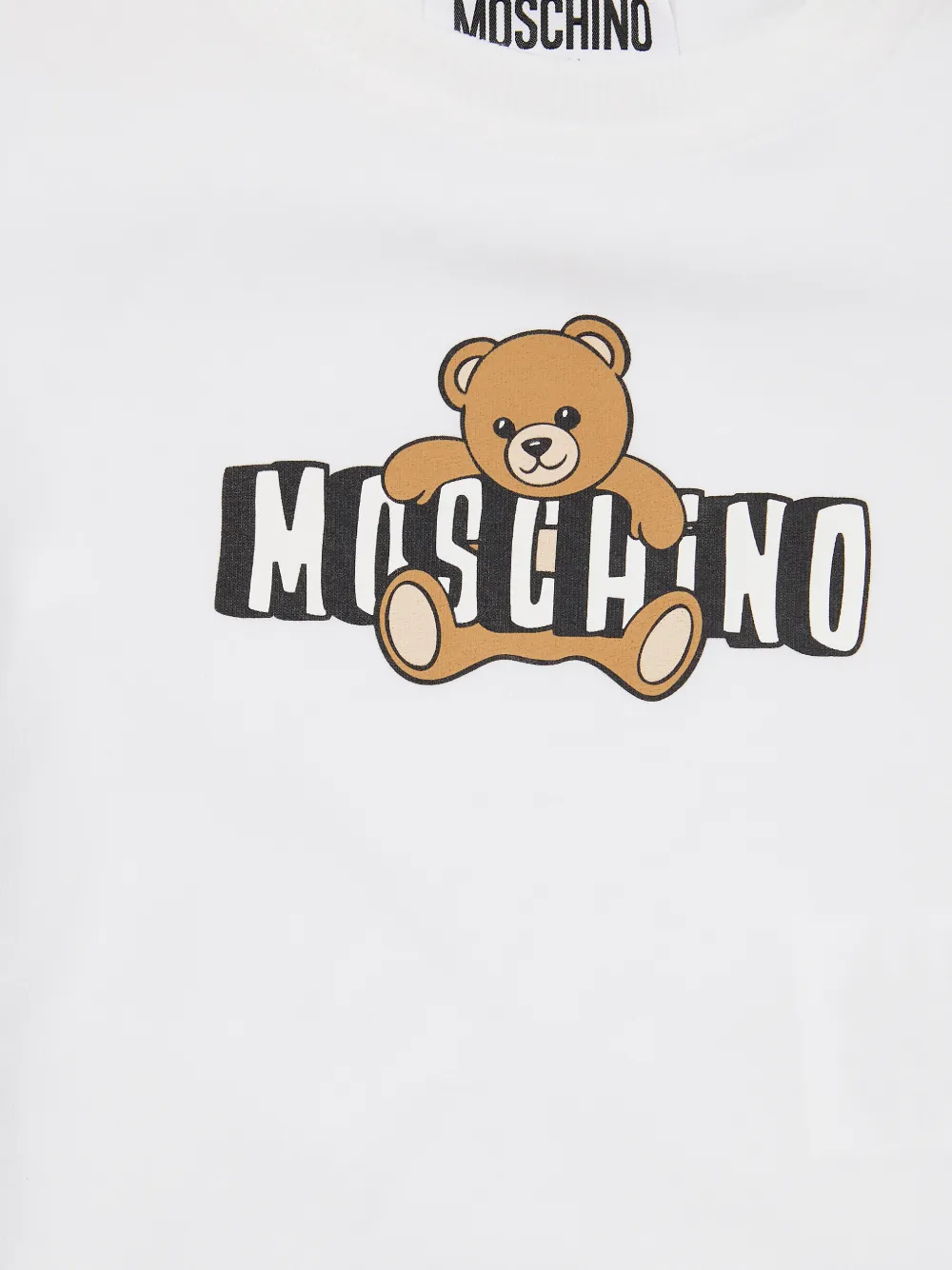  Moschino Kids Vestido Con Motivo De Juguete - Blanco 
