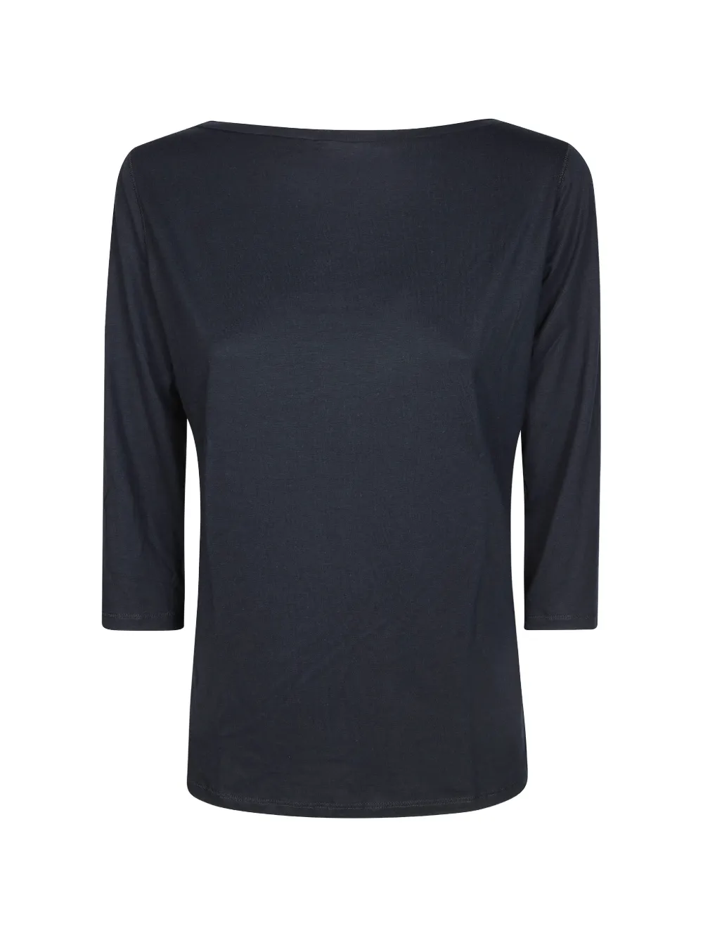 Majestic Filatures boat-neck T-shirt - Blu