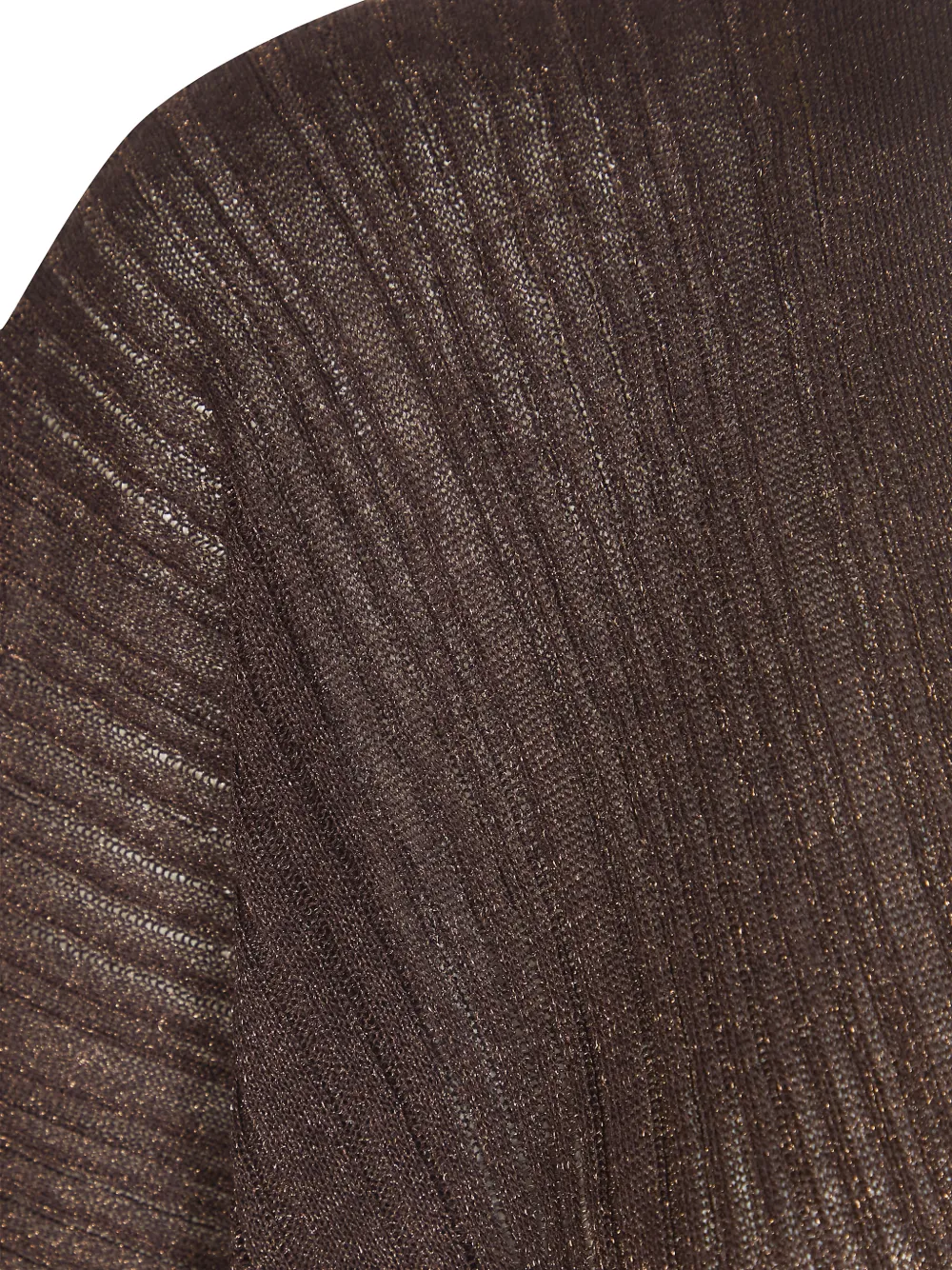  Alpha Studio Open-front Cardigan - Brown 