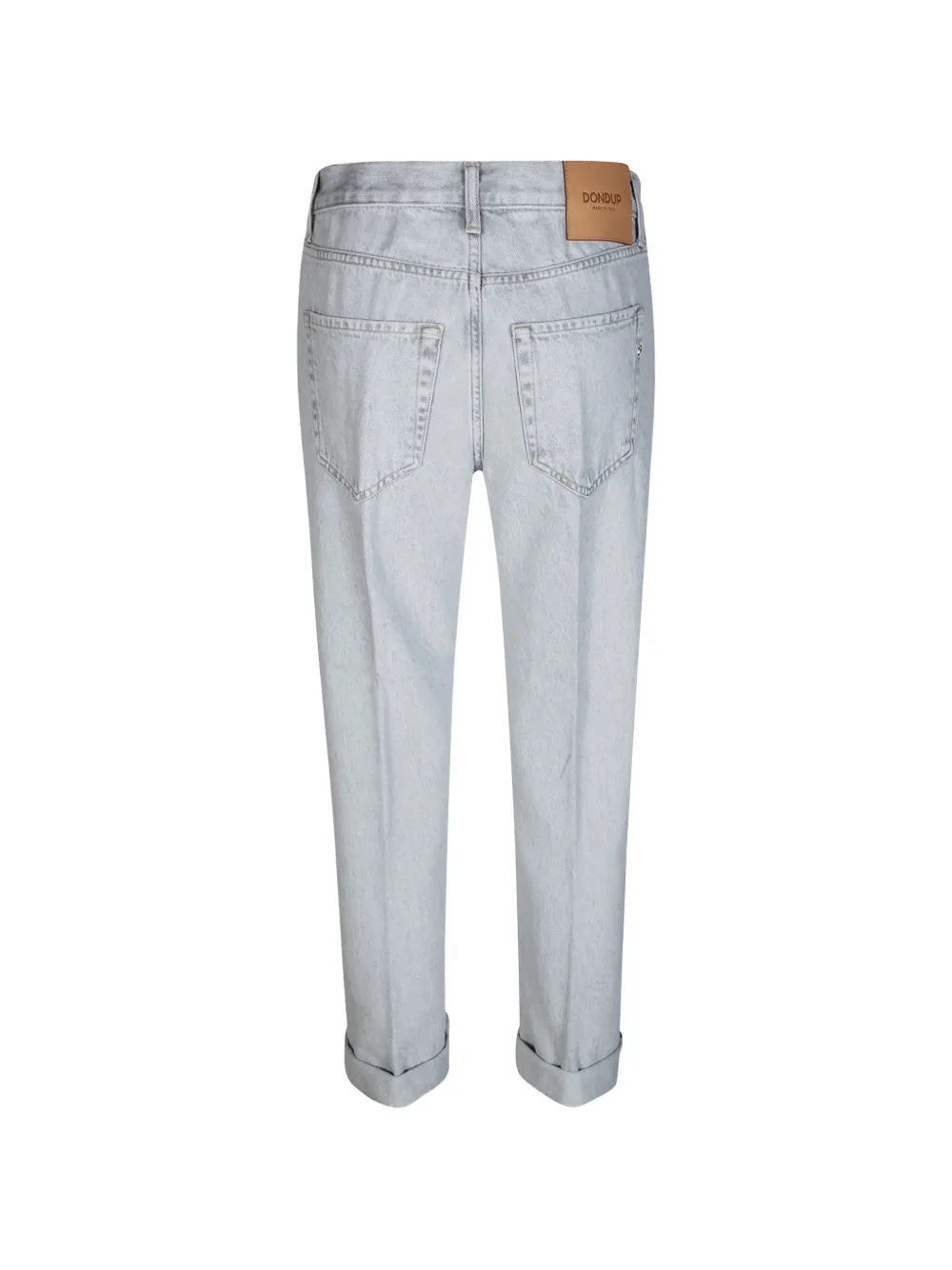 DONDUP Jeans met omgeslagen pijpen Grijs
