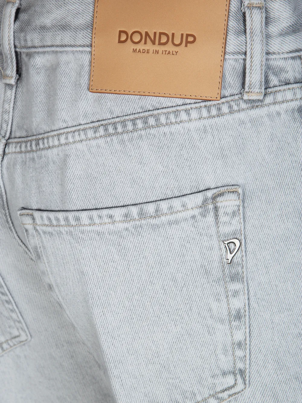 DONDUP Jeans met omgeslagen pijpen Grijs