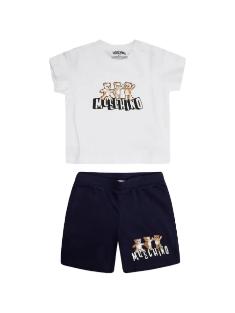Moschino Kids Set T-shirt e shorts