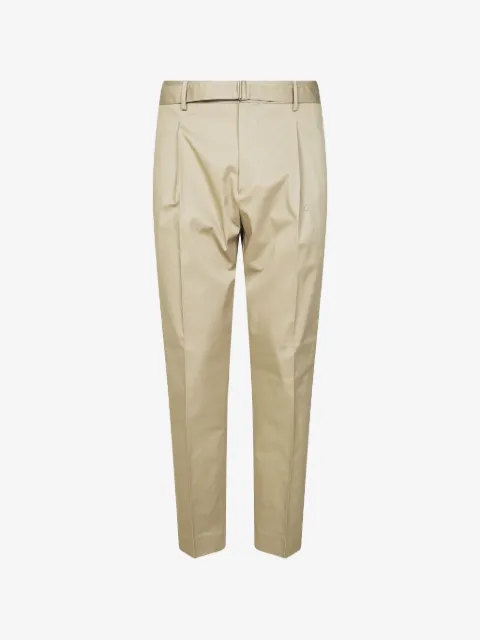 BE ABLE pleated-detail belted trousers