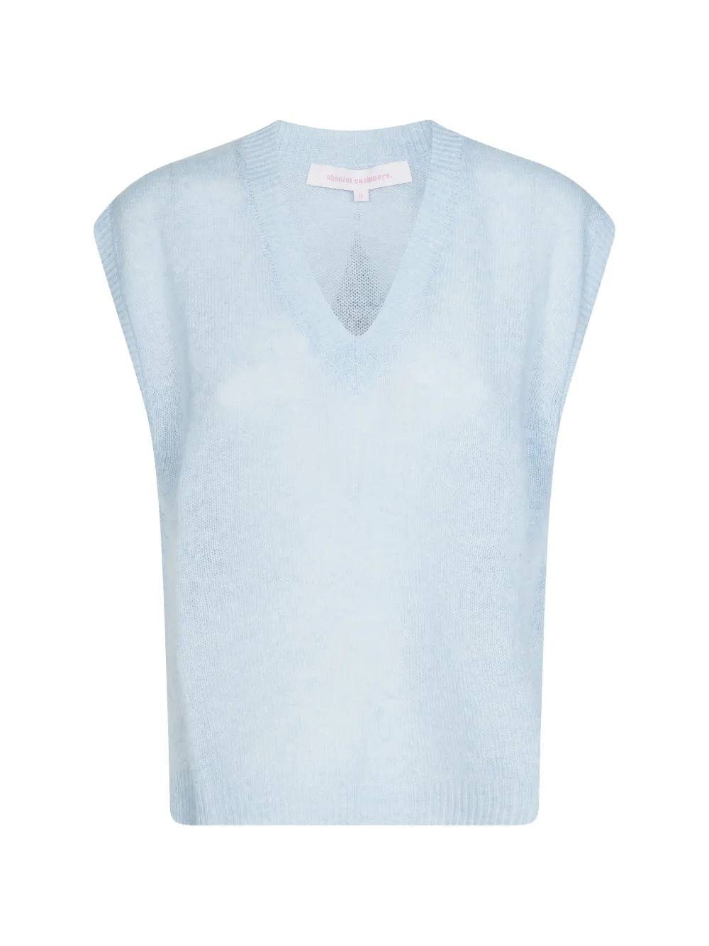 absolut cashmere V-neck cashmere top - Blu