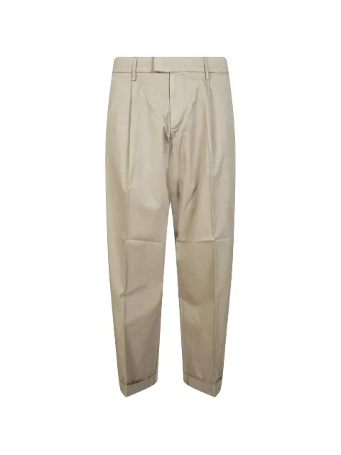 DONDUP pleated carrot trousers