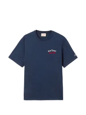 District Vision x New Balance logo-print T-shirt | Blue | FARFETCH