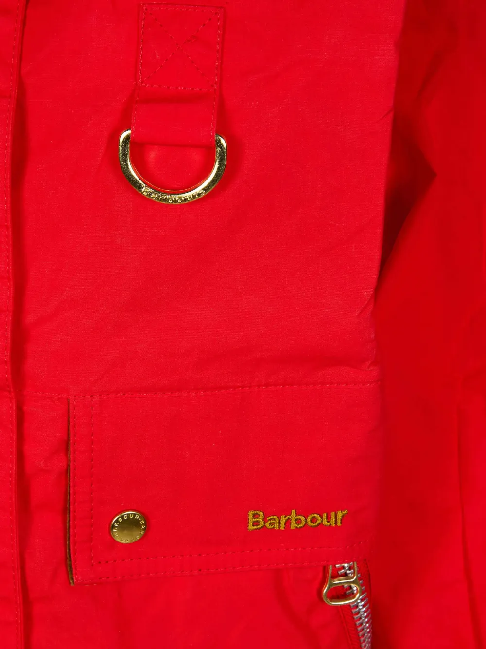  Barbour Mackworth D-ring Jacket - Red 
