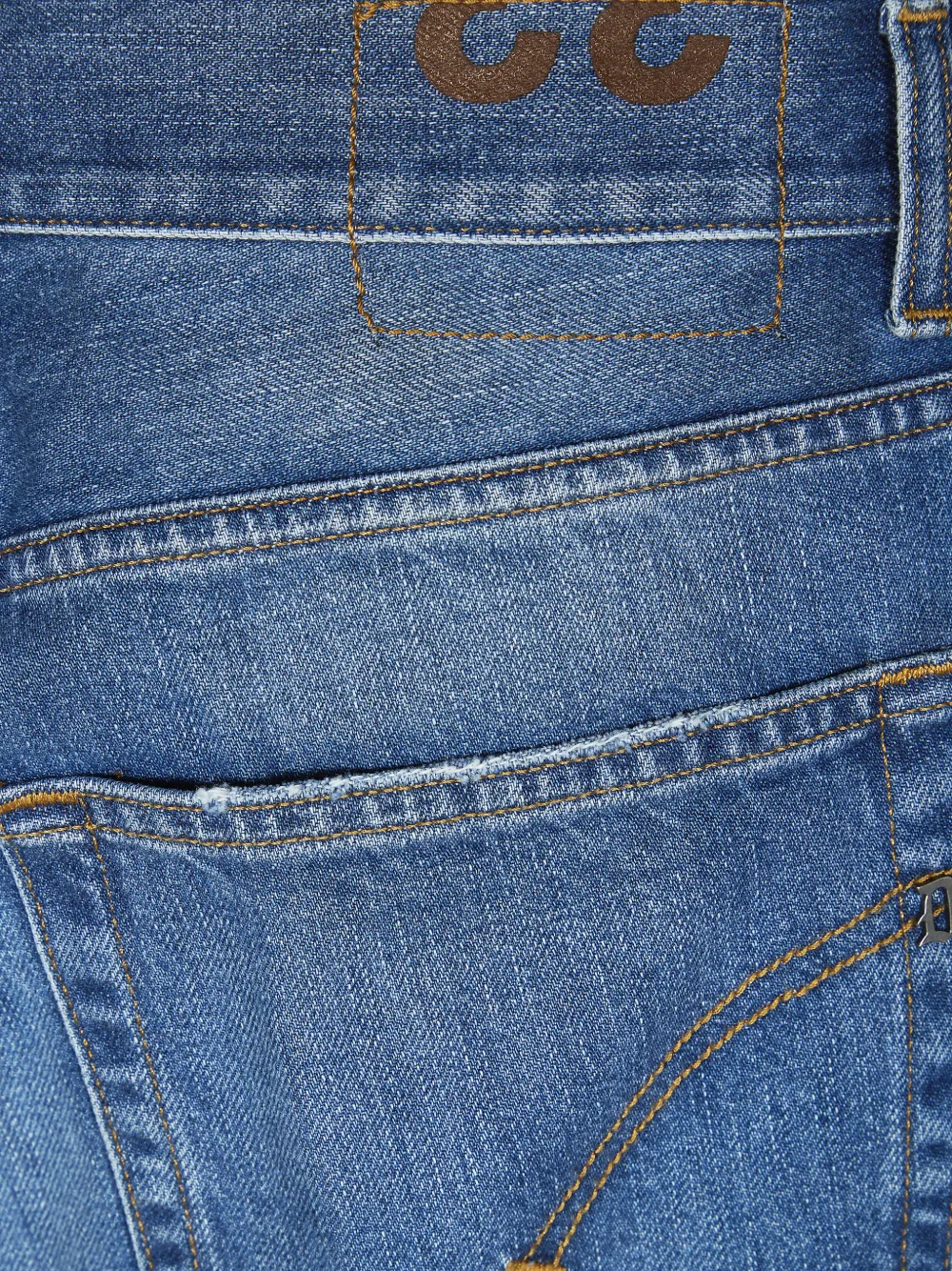 DONDUP Gerafelde jeans Blauw