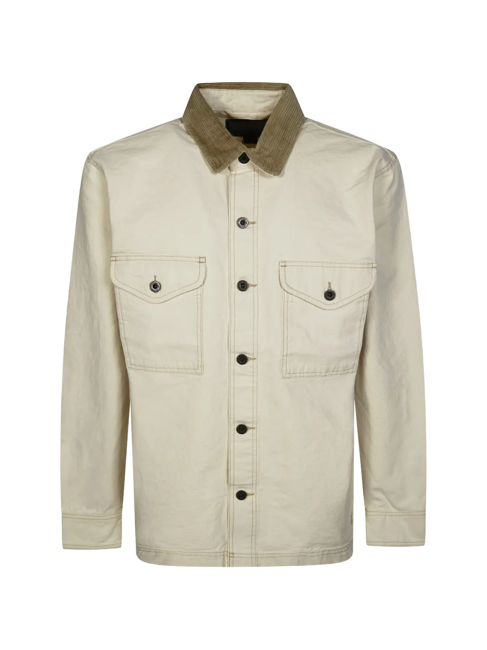 Filson Rustic corduroy collar pocket shirt jacket - Toni neutri