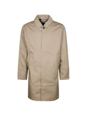 Barbour single-breasted Coat | Neutrals | FARFETCH