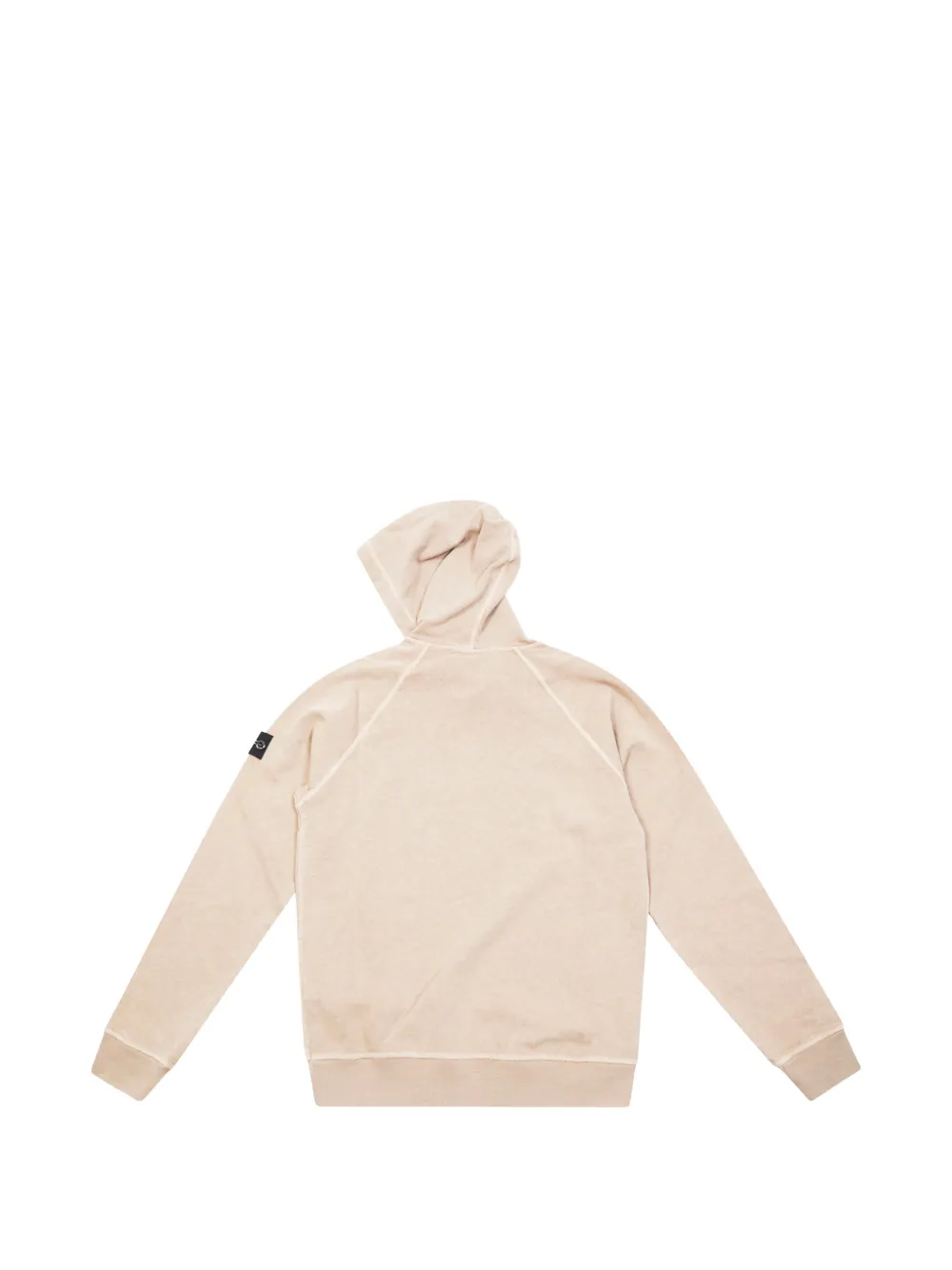 Stone Island Junior Hoodie met logopatch Beige