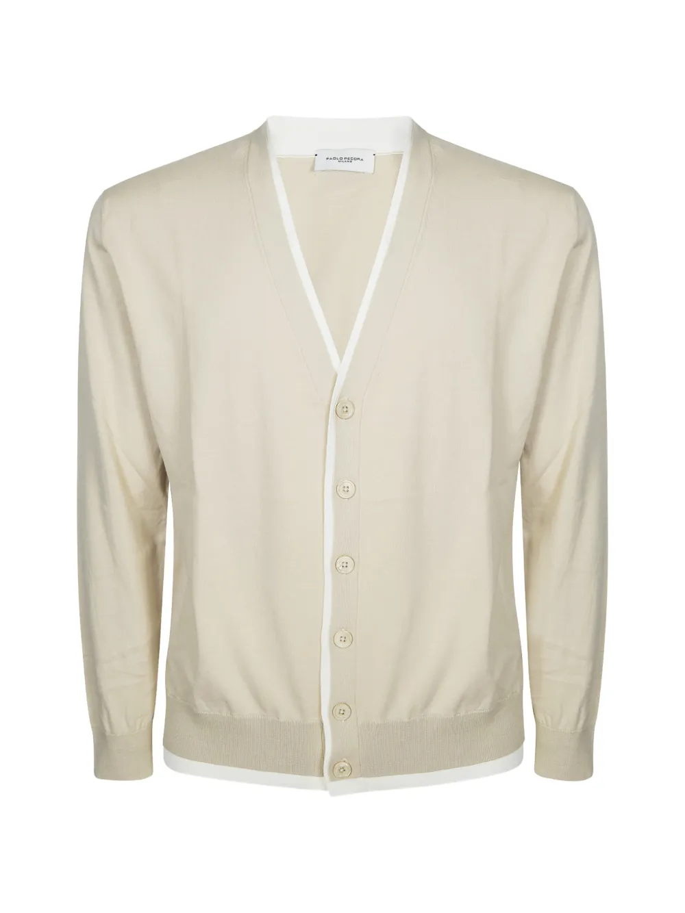 Paolo Pecora V-neck cardigan - Toni neutri