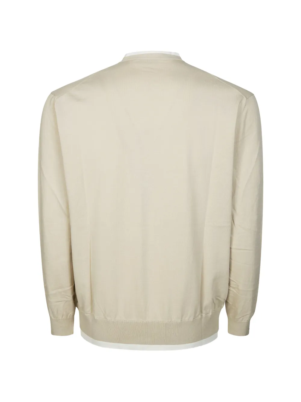 Paolo Pecora Vest met V-hals Beige