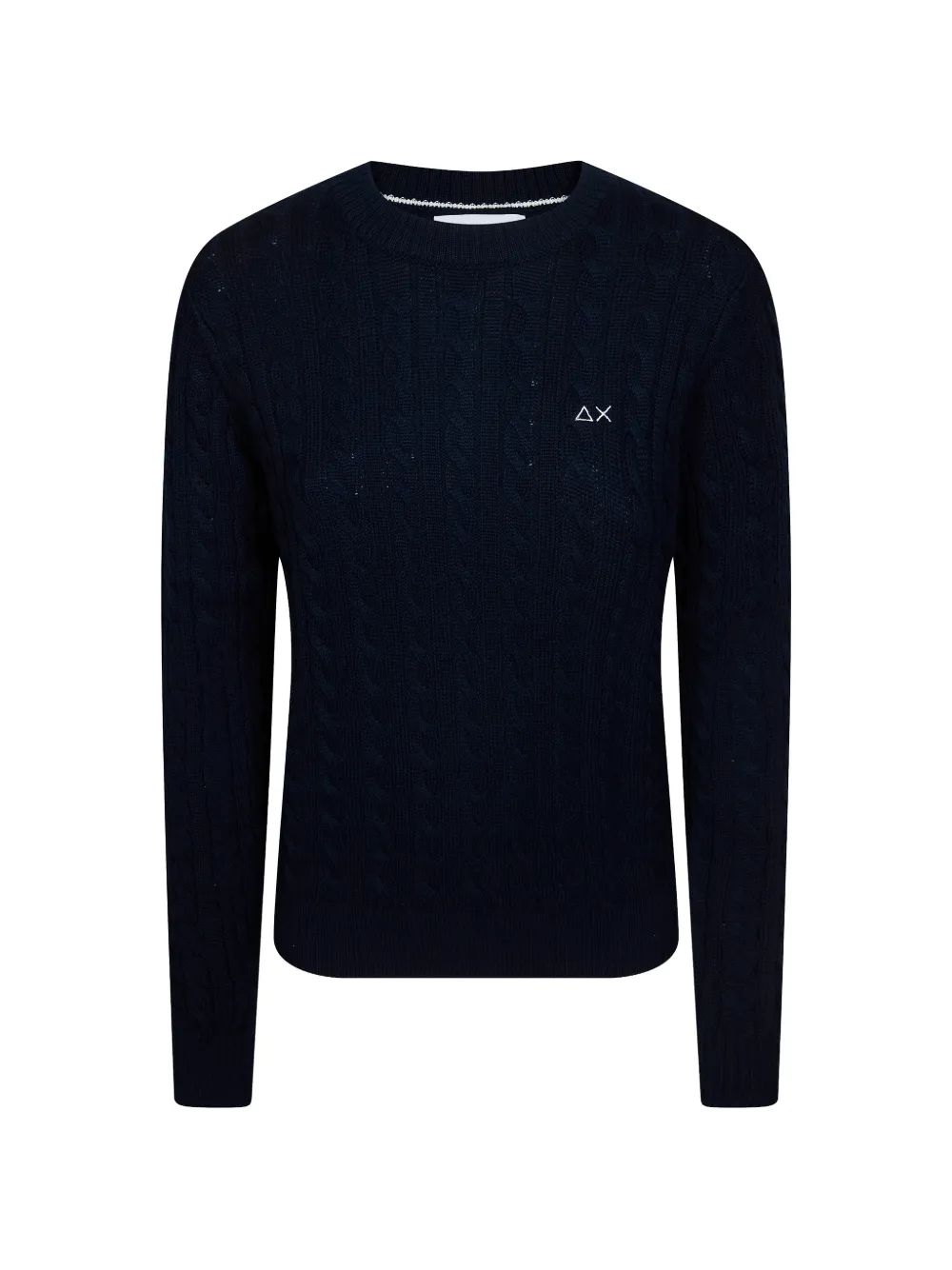 Sun68 cable-knit sweater - Blu