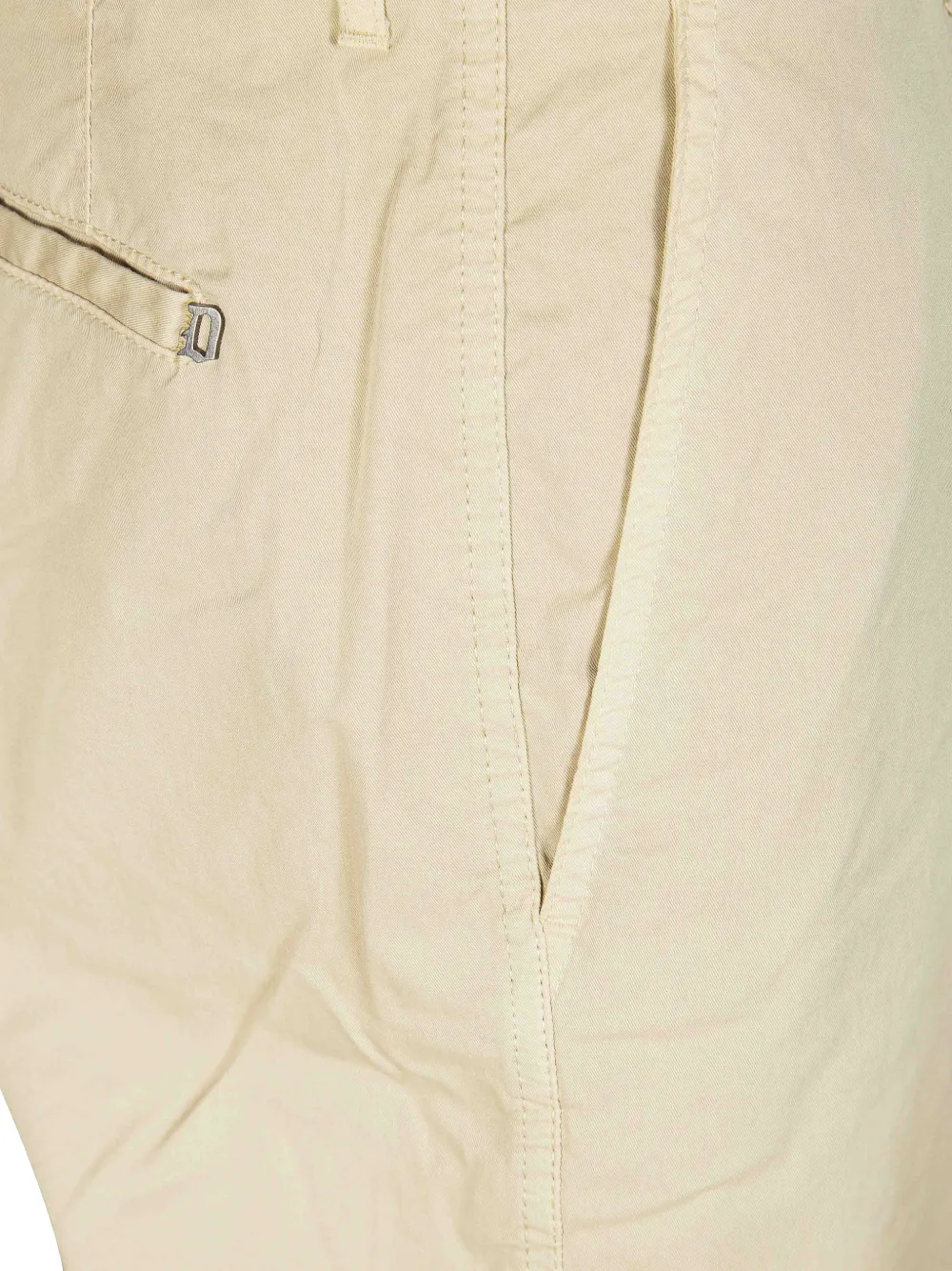 DONDUP Zyan gabardine broek Beige