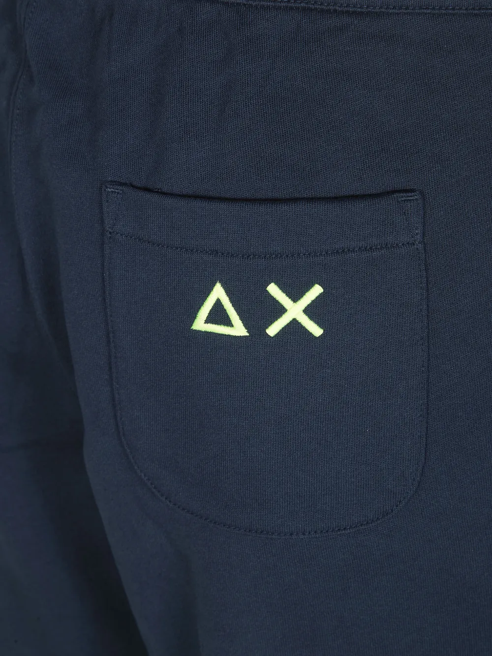  Sun68 Drawstring Logo Track Shorts - Blue 