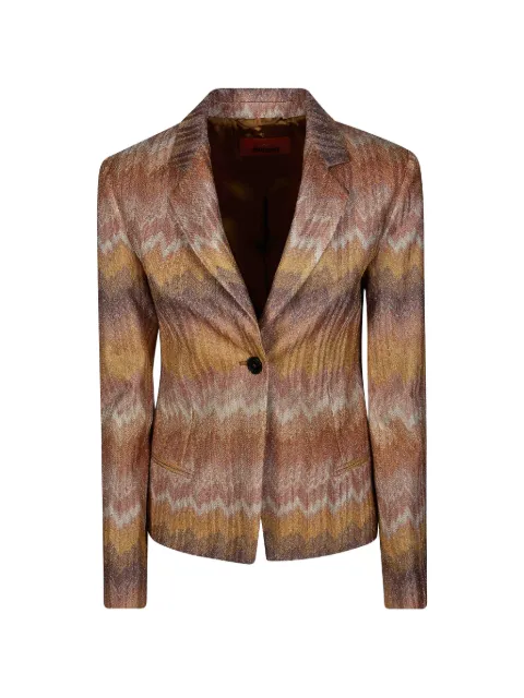Missoni blazer con motivo chevron